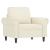 Set de canapele cu perne, 4 piese, crem, catifea GartenMobel Dekor