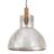 Lampă suspendată industrială 25 W, argintiu, 40 cm, E27, rotund GartenMobel Dekor