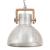 Lampă suspendată industrială 25 W, argintiu, 40 cm, E27, rotund GartenMobel Dekor