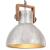 Lampă suspendată industrială 25 W, argintiu, 40 cm, E27, rotund GartenMobel Dekor