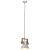 Lampă suspendată industrială, 25 W, argintiu, rotund, 19 cm E27 GartenMobel Dekor