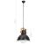 Lampă suspendată industrială, negru, 40 cm, 25 W, rotund, E27 GartenMobel Dekor