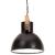 Lampă suspendată industrială, negru, 40 cm, 25 W, rotund, E27 GartenMobel Dekor