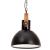 Lampă suspendată industrială, negru, 30 cm, 25 W, E27, rotund GartenMobel Dekor