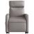 Fotoliu rabatabil cu ridicare pe verticală, gri taupe, textil GartenMobel Dekor