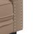 Set canapele Chesterfield cu 3 locuri, cappuccino, piele eco. GartenMobel Dekor