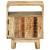 Noptieră, 40x30x50 cm, lemn de mango nefinisat  GartenMobel Dekor