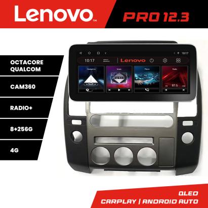 Navigatie dedicata Edonav Nissan Patfinder Navara Lenovo PRO 8+256 12.3 inch qled android 4G DSP gps internet  KIT-nav-oem CarStore Technology