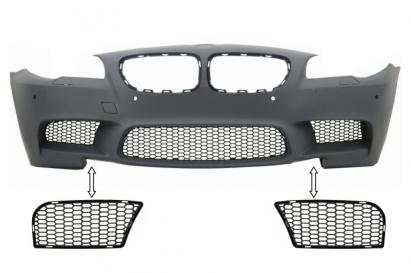 Grile Laterale BMW Seria 5 F10 F11 (2010-2014) pentru bara fata M5 Sport Design Performance AutoTuning