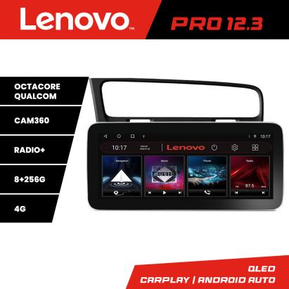 Navigatie VW Golf 7 K-491 Lenovo PRO 8+256 12.3 inch qled android 4G DSP gps internet  8Core CarStore Technology