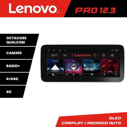 Navigatie Passat B5 1997-2004 Lenovo PRO 4+64 12.3 inch qled android 4G DSP gps internet  8Core CarStore Technology