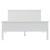 Cadru de pat, alb, 160x200 cm, lemn masiv de pin GartenMobel Dekor