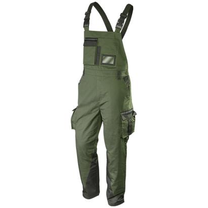 Pantaloni cu pieptar Camo Olive nr.L/52 Neo Tools 81-242-L HardWork ToolsRange