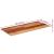 Blat de masă, 140x60x(2,5-2,7) cm, lemn masiv acacia GartenMobel Dekor
