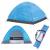 Cort camping, albastru, 200x150x110 cm, Springos GartenVIP DiyLine