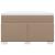 Pat box spring cu saltea, cappuccino, 120x200cm piele ecologică GartenMobel Dekor