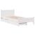 Cadru de pat fără saltea, alb, 90x200 cm, lemn masiv pin GartenMobel Dekor