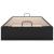 Cadru de pat otoman fără saltea Negru piele artificială GartenMobel Dekor