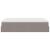 Cadru de pat otoman cu saltea Taupe 140x190cm Material GartenMobel Dekor