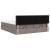 Cadru de pat otoman cu saltele Taupe 180x200cm Material GartenMobel Dekor