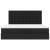 Cadru de pat otoman saltele Negru 180x200cm piele artificială GartenMobel Dekor