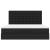 Cadru de pat otoman saltele Negru 200x200cm piele artificială GartenMobel Dekor