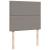 Cadru de pat otoman cu saltea Taupe 120x190 cm Material GartenMobel Dekor
