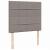 Cadru de pat otoman cu saltea Taupe 120x190 cm Material GartenMobel Dekor