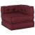 Canapea modulară Manual 3 pcs Bordo 70 x 70 x 56 cm țesătură GartenMobel Dekor