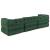 Canapea modulară Manual 3 pcs Verde 70 x 70 x 56 cm țesătură GartenMobel Dekor