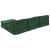 Canapea modulară Manual 4 pcs Verde 70 x 70 x 56 cm țesătură GartenMobel Dekor