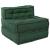 Canapea modulară Manual 4 pcs Verde 70 x 70 x 56 cm țesătură GartenMobel Dekor