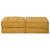 Canapea modulară Manual 2 pcs Galben 70 x 70 x 36 cm țesătură GartenMobel Dekor