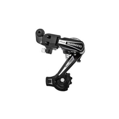 Schimbator spate 6 viteze Shimano Tourney ARDTY21AGSDS, brat lung, capacitate 34T, 11–28T, prindere directa, argintiu Ultimate FactoryBikes