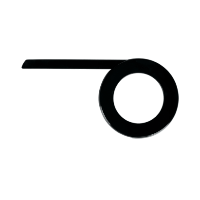 Aparatoare lant Herrmans Slyde, 42/44T, 140 × 319 mm, negru Ultimate FactoryBikes