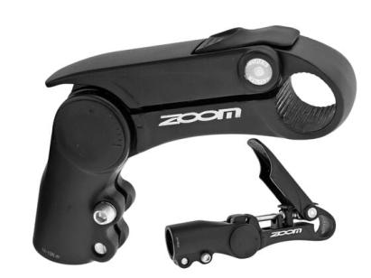 Pipa TDS-C533-8 ISO-P, ajustabila 0-90 grade, aluminiu, argintiu Ultimate FactoryBikes