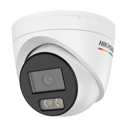 Camera IP 4MP, lentila 2.8mm, IR 30m, WL 30m ColorVu3, Microfon, PoE - HIKVISION DS-2CD1347G3H-LIU-2.8mm SafetyGuard Surveillance