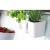 Ghiveci decorativ de flori, dublu, alb, 2.5 L, 24.4x11x12 cm, Twins Cube GartenVIP DiyLine