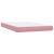 Pat box spring cu saltea, roz, 140x220 cm, catifea GartenMobel Dekor