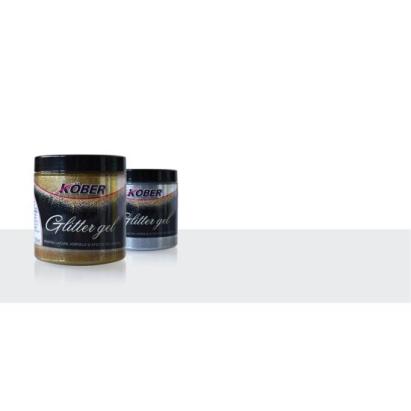 Pasta GLITTER GEL, 200ml, argintiu GartenVIP DiyLine