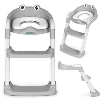 Homelux Toaletă treaptă cu scară îngustă albastră Mobalis Homvera