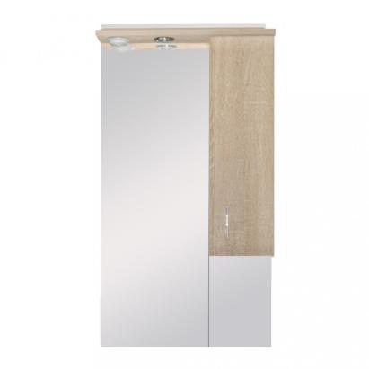 Leziter Dulap suspendat Bianca Plus 55, culoare stejar sonoma, deschidere pe dreapta Mobalis Homvera