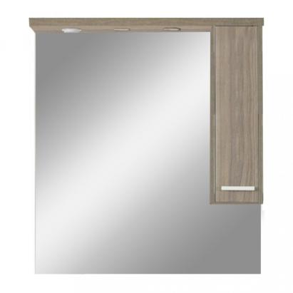 Leziter Dulap suspendat cu oglindă Nerva 85 cm, ulm Rauna Mobalis Homvera