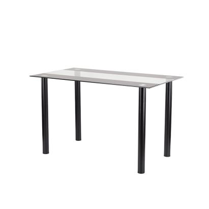 Leziter Masă de dining pătrată Riona din sticlă, 120 cm Mobalis Homvera