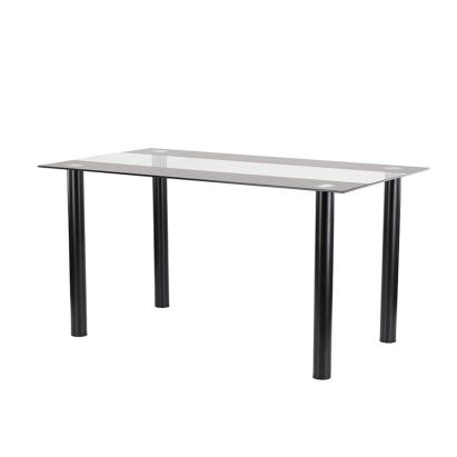 Leziter Masă de dining pătrată Riona, din sticlă, 140 cm Mobalis Homvera