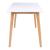 House Nordic Masă de dining Vojens 120x70 cm alb-natur Mobalis Homvera