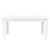 Leziter Masă de dining Yorki Standard 160x90 cm albă Mobalis Homvera