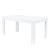 Leziter Masă de dining Yorki Standard 160x90 cm albă Mobalis Homvera
