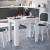 Leziter Masă de dining Yorki Standard 86x60 cm albă Mobalis Homvera