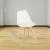 Leziter Scaun de masă Silla alb Mobalis Homvera